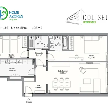 Azores - Coliseu Residences Appartement Ponta Delgada